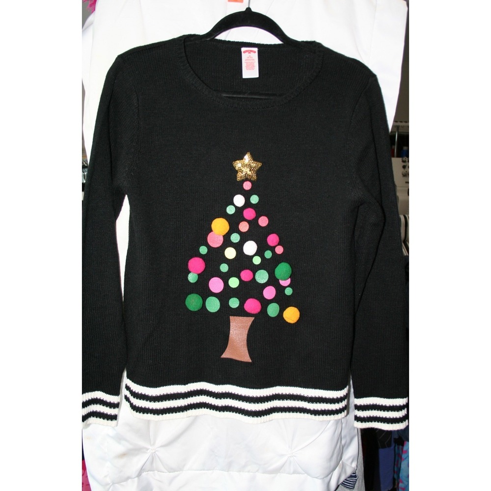 Holiday Time Ladies Decorative Sweater